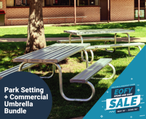 Standard Park Setting and Commercial Umbrella Bundle